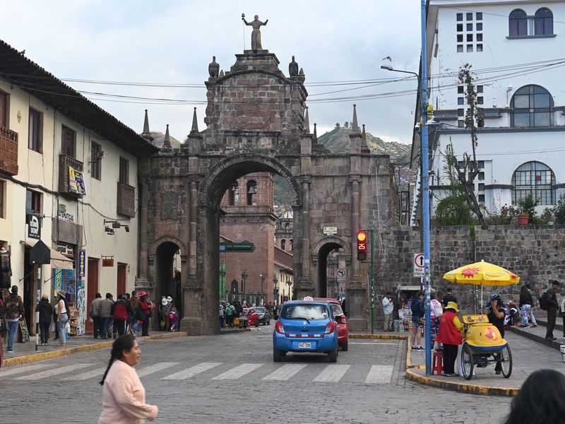 Ein altes Tor aus der spanischen Kolonialzeit in der Altstadt.