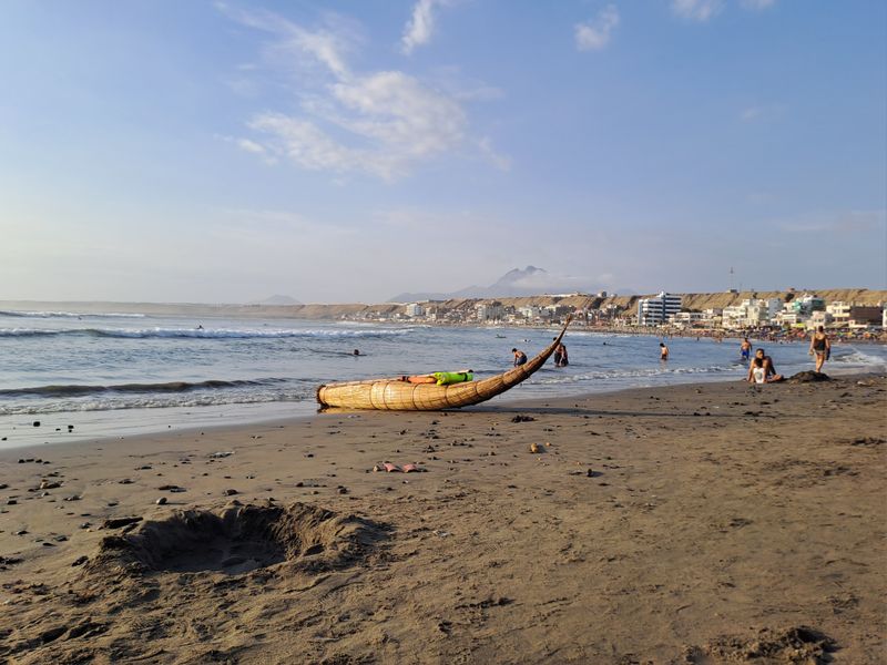 Wahrscheinlich wäre der Strand schöner gewesen, wenn nicht so viel Müll rumgelegen wäre…