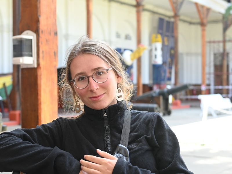 Bild von Anja mit Ohrringen