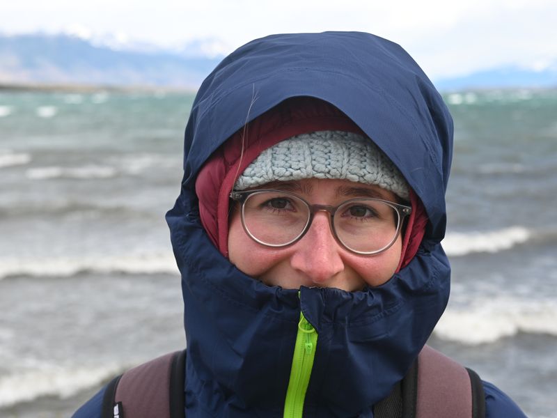 Die neue Kleidung in Action.