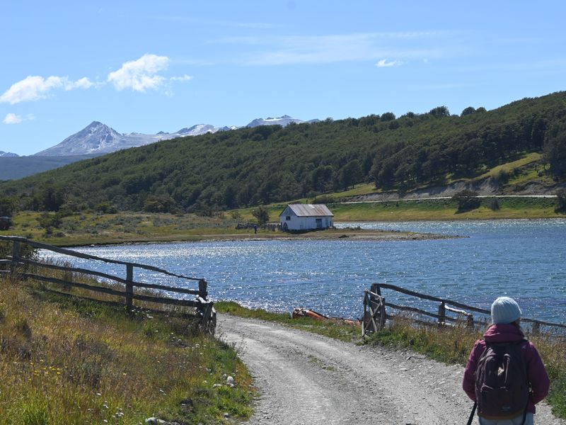 Ausblick von der Farm, bei der wir kurzfristig gestrandet waren.